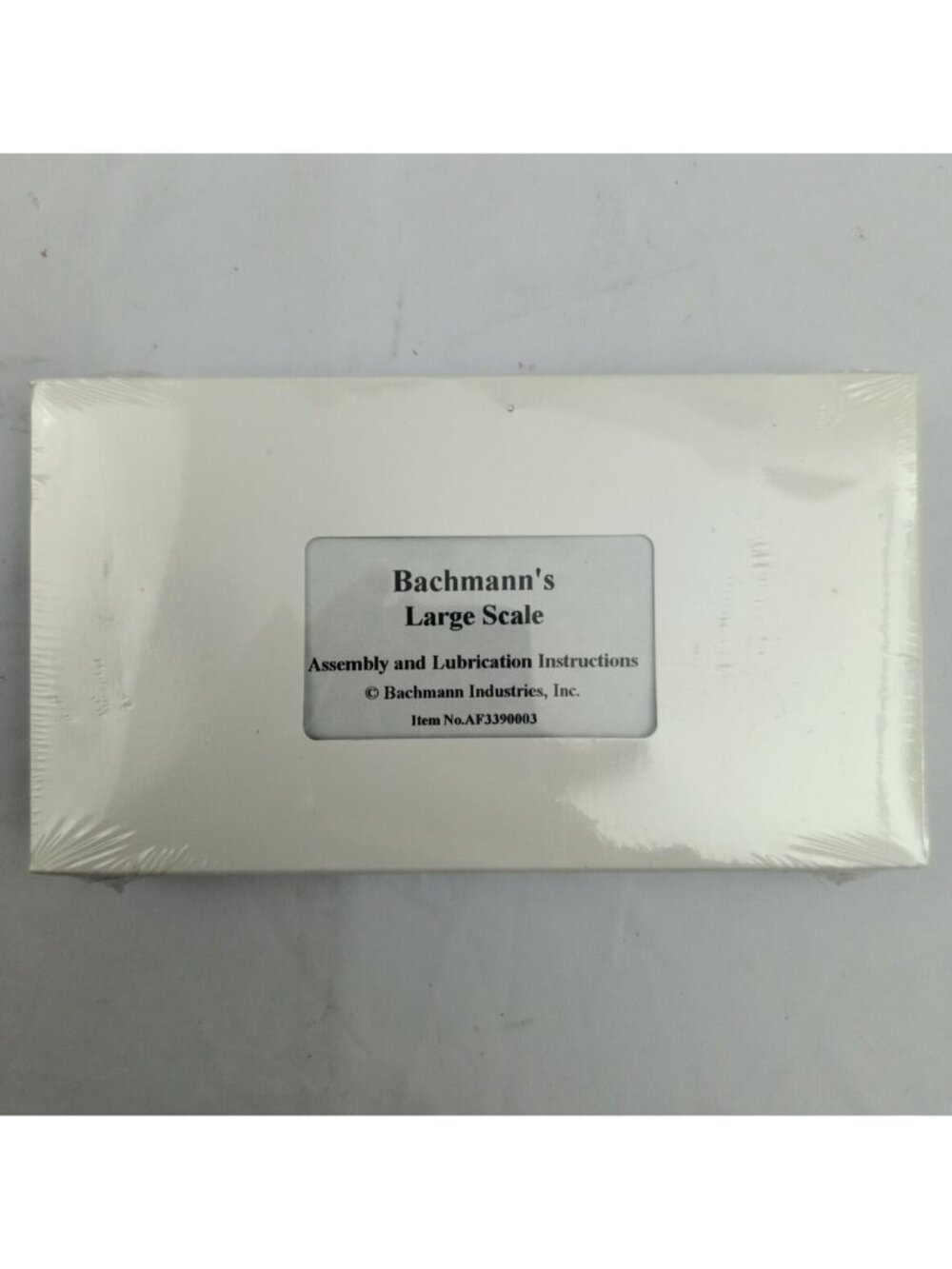 Bachmann Train large Scale Assembly & Lubrication Instructions VHS Tape SEALED